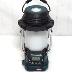 ΘΘ MAKITA マキタ バッテリー式ラジオ コードレス式 36v/40v 本体のみ 程度A MR008G ブルー Aランク