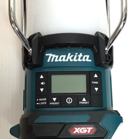  MAKITA マキタ バッテリー式ラジオ コードレス式 36v/40v 本体のみ 程度A MR008G ブルー