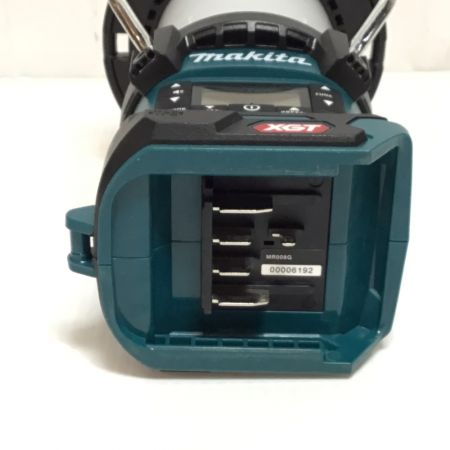  MAKITA マキタ バッテリー式ラジオ コードレス式 36v/40v 本体のみ 程度A MR008G ブルー