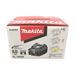 △△ MAKITA マキタ バッテリー 18v 6.0Ah BL1860B Sランク