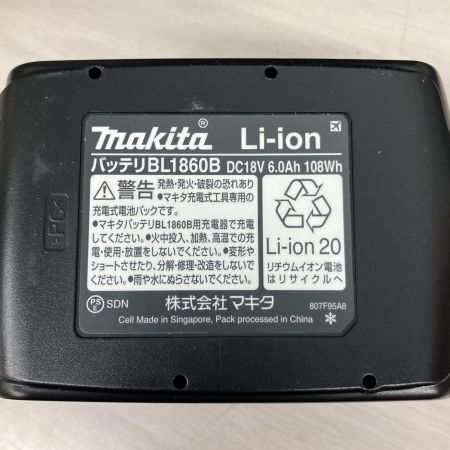  MAKITA マキタ バッテリー 18v 6.0Ah BL1860B