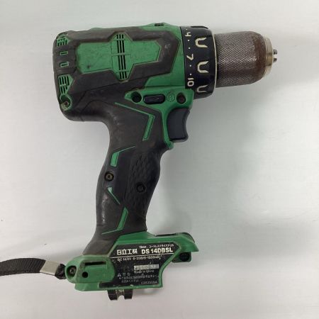 HITACHI 日立 ドライバドリル コードレス式14.4V 本体のみ DS14DBSL グリーン