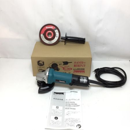  MAKITA マキタ ディスクグラインダー コード式 125mm 未使用品(S) 9535B ブルー