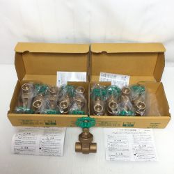 ΘΘ 東洋バルヴ 青銅ゲートバルブ5個セット×2 未使用品(S)  125E-BS-SE-N Sランク