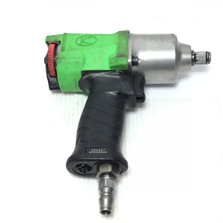 空研工業 エアインパクトレンチ 程度C 本体のみ 常圧 KW-1600proX グリーン