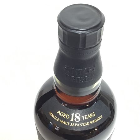 【北海道内限定発送】 YAMAZAKI 山崎/サントリー 蒸留酒類 ウィスキー ジャパニーズ 700ml 箱付 18年 シングルモルト 43%