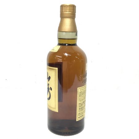 【北海道内限定発送】 YAMAZAKI 山崎/サントリー 蒸留酒類 ウィスキー シングルモルト 700ml 12年 43％ 箱なし