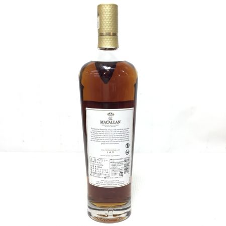  The MACALLAN マッカラン 蒸留酒類 ウィスキー スコッチ 700ml 箱無 シングルモルト18年 43％ 2022リリース