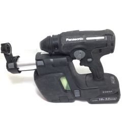 ΘΘ Panasonic パナソニック ハンマドリル 程度B 集塵システム・18vバッテリー付 コードレス式 14.4v/18v EZ1HD1 ブラック Bランク