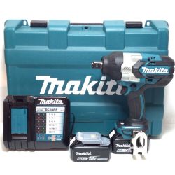 ΘΘ MAKITA マキタ インパクトレンチ 18v 付属品完備 未使用品(S) TW1001DRGX ブルー Sランク