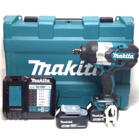  MAKITA マキタ インパクトレンチ 18v 付属品完備 未使用品(S) TW1001DRGX ブルー