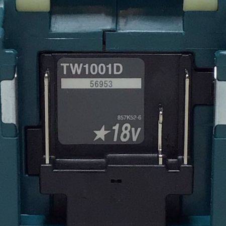  MAKITA マキタ インパクトレンチ 18v 付属品完備 未使用品(S) TW1001DRGX ブルー