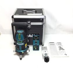 ΘΘ MAKITA マキタ レーザー墨出し器 コードレス式 10.8v 受光器・ケース付 SK505GD ブルー Bランク