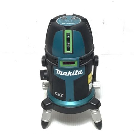  MAKITA マキタ レーザー墨出し器 コードレス式 10.8v 受光器・ケース付 SK505GD ブルー