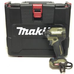 ΘΘ MAKITA マキタ インパクトドライバ 40v ケース付 程度A TD002G オリーブ Aランク