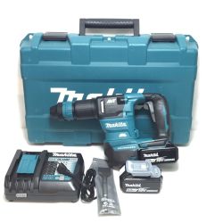 ΘΘ MAKITA マキタ 電動ケレン コードレス式 18v 充電器・充電池2個・ケース付 未使用品(S) HK180DRGX ブルー Sランク