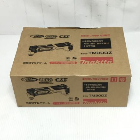  MAKITA マキタ マルチツール コードレス式 10.8v アタッチメント付き 未使用品(S) TM30DZ ブルー