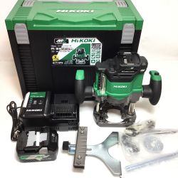 ΘΘ HiKOKI ハイコーキ コードレスルータ 未使用品(S) 付属品完備 コードレス式 12mm 36v  M3612DA グリーン Sランク