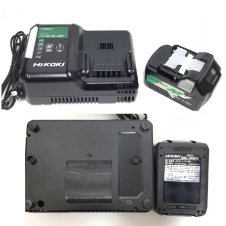  HiKOKI ハイコーキ コードレスルータ 未使用品(S) 付属品完備 コードレス式 12mm 36v  M3612DA グリーン