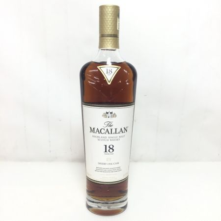  The MACALLAN マッカラン ウィスキー スコッチ 700ml 箱無 シングルモルト 43％ 2022リリース