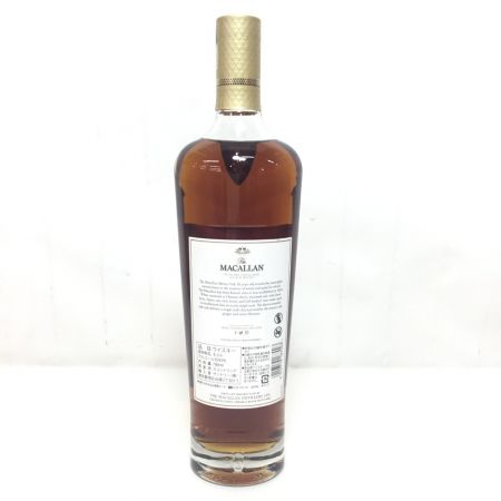  The MACALLAN マッカラン ウィスキー スコッチ 700ml 箱無 シングルモルト 43％ 2022リリース