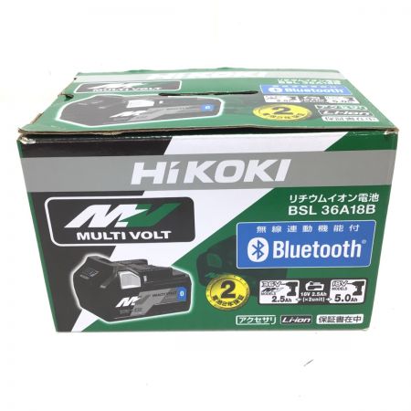  HiKOKI ハイコーキ バッテリー 未使用品(S) 18v/36v BSL36A18B