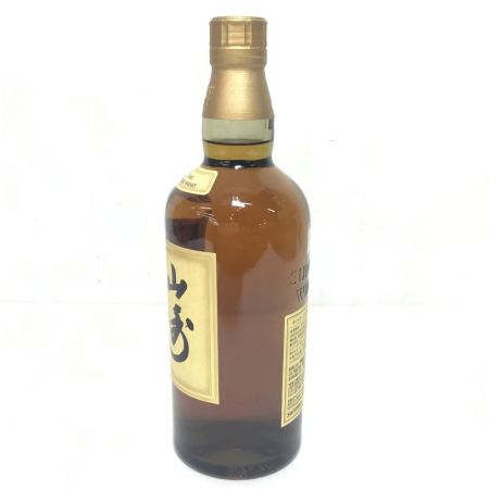 【北海道内限定発送】 YAMAZAKI 山崎/サントリー 蒸留酒類 ウィスキー シングルモルト 700ml 12年 43％ 箱なし