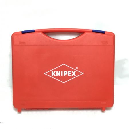  KNIPEX クニペックス 工具ケース 程度B レッド