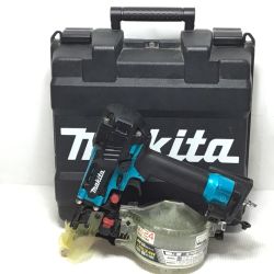ΘΘ MAKITA マキタ エア釘打ち ケース付 高圧 50mm 程度B AN534HM ブルー Bランク