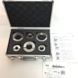 ΘΘ REX レッキス ねじゲージ ケース付 6個セット 473002 Bランク