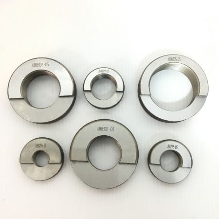  REX レッキス ねじゲージ ケース付 6個セット 473002