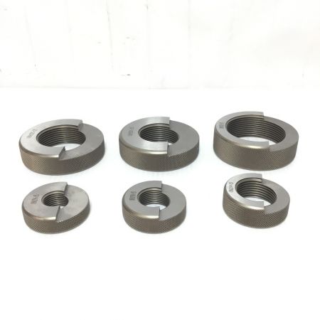  REX レッキス ねじゲージ ケース付 6個セット 473002