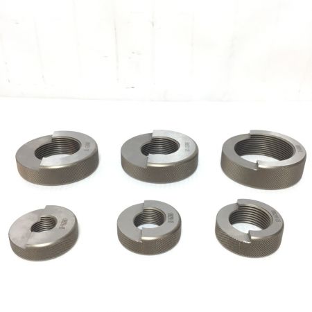  REX レッキス ねじゲージ ケース付 6個セット 473002