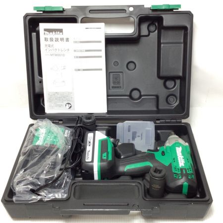  MAKITA マキタ インパクトレンチ 未使用品(S) 充電器・充電池1個・ケース付 コードレス式 18v MTW001DSA グリーン