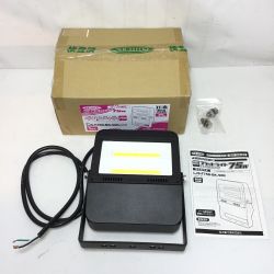 ΘΘ NICHIDO 日動工業 常設用 フラットライト 投光器 未使用品(S) LJS-F75D-BK-50K Sランク
