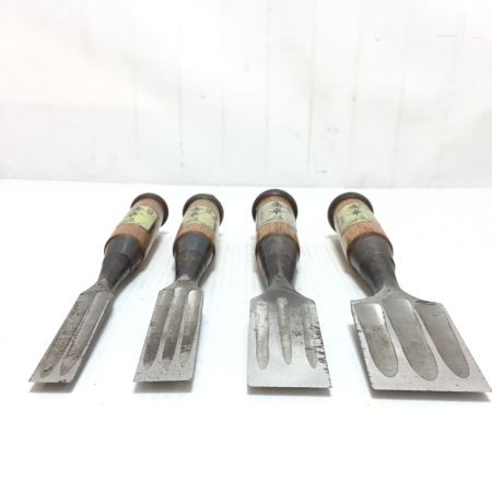   大工道具 ノミ 秀幸 4本セット 