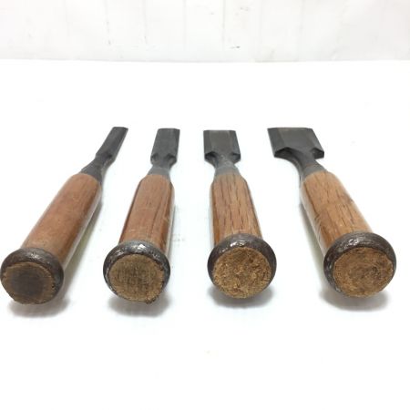   大工道具 ノミ 秀幸 4本セット 