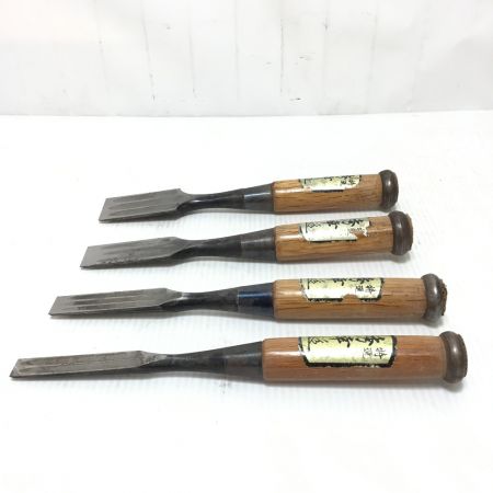   大工道具 ノミ 秀幸 4本セット 