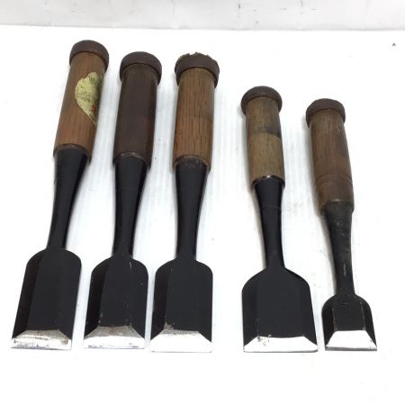   ノミ8本セット　キズ・サビ有　銘柄多々有