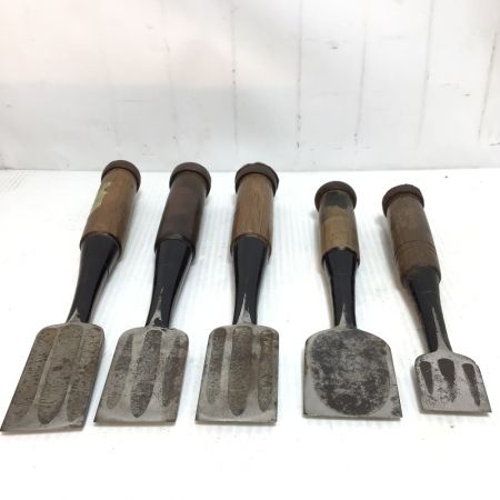   ノミ8本セット　キズ・サビ有　銘柄多々有