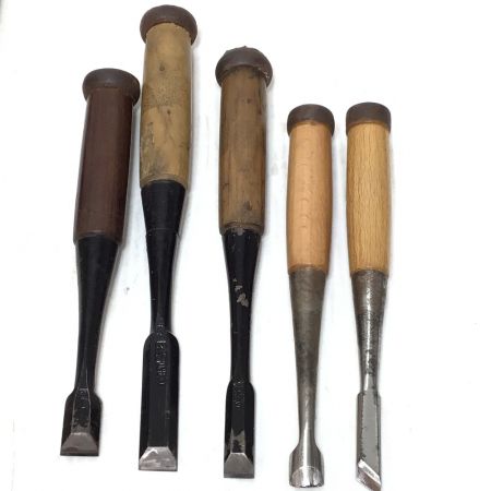   ノミ8本セット　キズ・サビ有　銘柄多々有