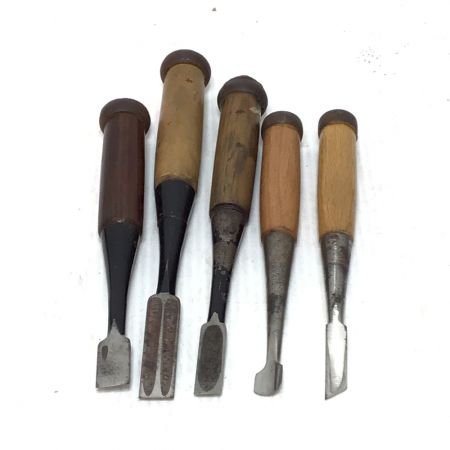   ノミ8本セット　キズ・サビ有　銘柄多々有