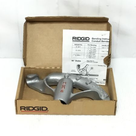  RIDGID コンジットベンダー 開封品(S) B-1677