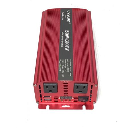  LVYUAN DC/ACインバーター 未使用品(S) F-1500H レッド