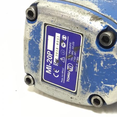  TOKU エアインパクトレンチ 程度B 本体のみ 常圧 MI-20P ブルー