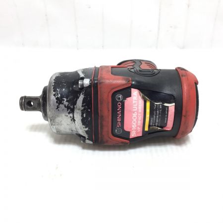  信濃機販 エアインパクトレンチ 程度B 本体のみ 常圧 SI-1600B ULTRA ブラック×レッド