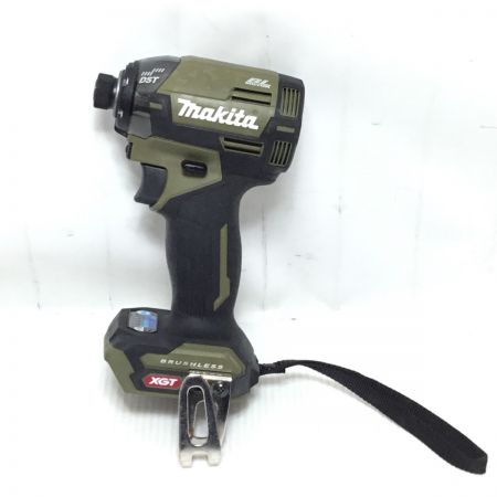  MAKITA マキタ インパクトドライバ 程度B 本体のみ コードレス式 40v TD002G オリーブ