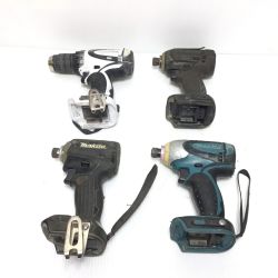 ΘΘ MAKITA マキタ インパクトドライバ・ドライバドリル ジャンク品4点まとめ TD171D ブラック Dランク