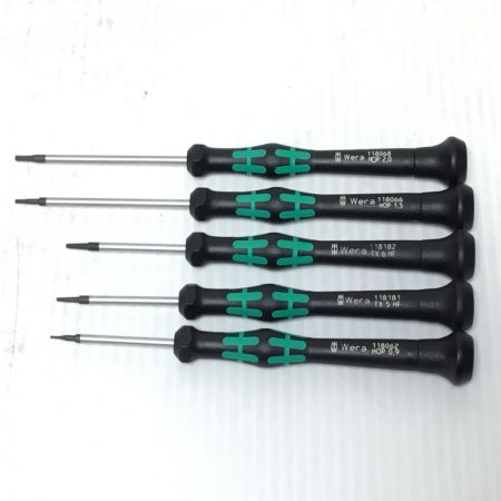  Wera 工具セット マイクロドライバーセット 12本 程度A