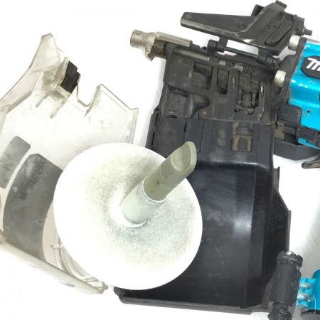  MAKITA マキタ エア釘打ち 高圧 90mm キズ・ヨゴレ有 ケース付 程度B AN936H ブルー